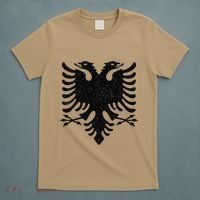 Albania Flag Albanian Doubleheaded Eagle T-Shirt thumb 5