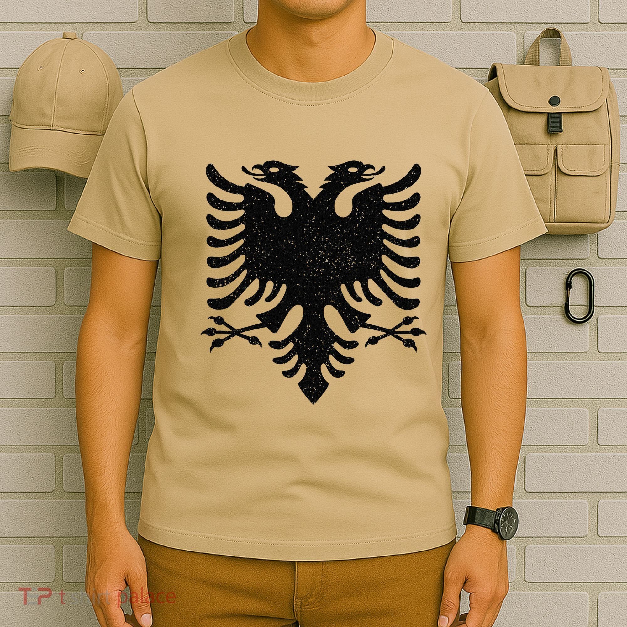 Albania Flag Albanian Doubleheaded Eagle T-Shirt