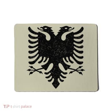 Albania Flag Albanian Doubleheaded Eagle Mousepad