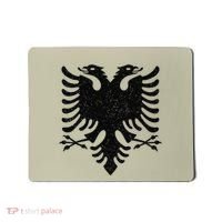 Albania Flag Albanian Doubleheaded Eagle Mousepad thumb 0