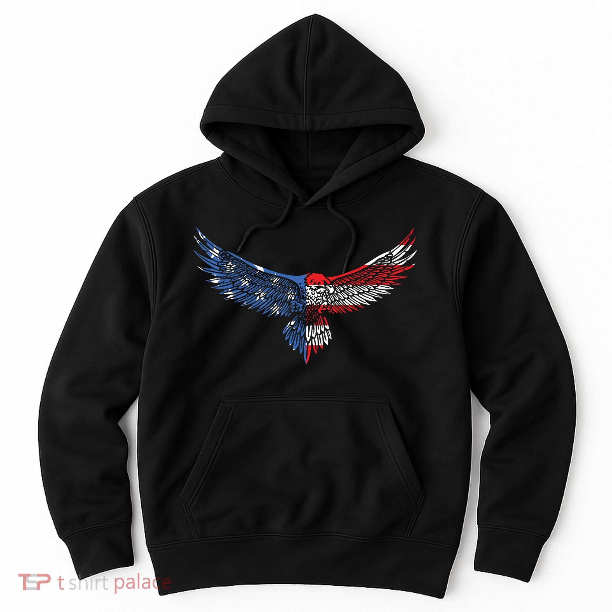 American Flag An Eagle Mullet Patriotic For Dad Husband Hoodie
