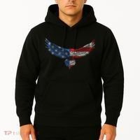 American Flag An Eagle Mullet Patriotic For Dad Husband Hoodie thumb 2