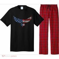 American Flag An Eagle Mullet Patriotic For Dad Husband Pajama Set thumb 0