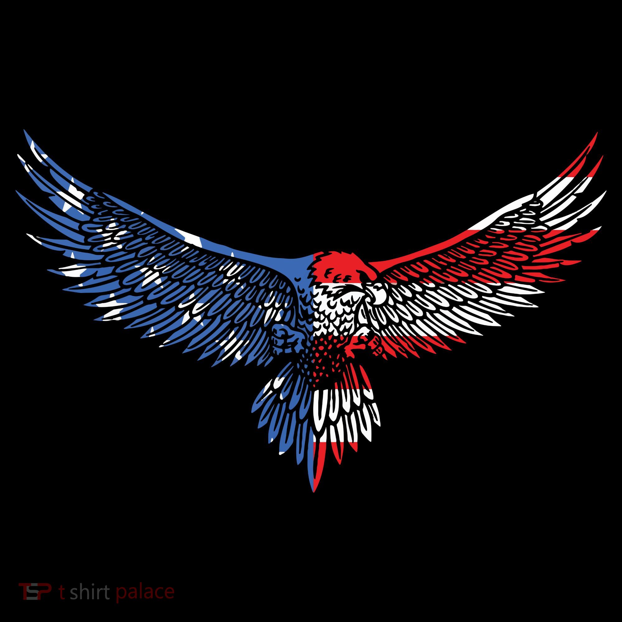 American Flag An Eagle Mullet Patriotic For Dad Husband Women's Hoodie