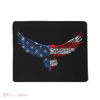American Flag An Eagle Mullet Patriotic For Dad Husband Mousepad thumb 0