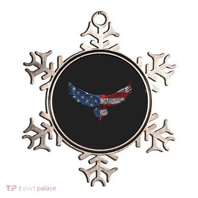American Flag An Eagle Mullet Patriotic For Dad Husband Ornament