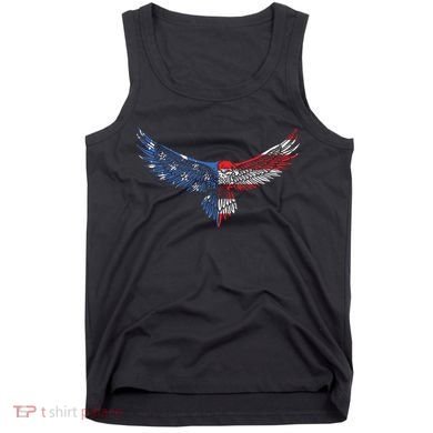 American Flag An Eagle Mullet Patriotic For Dad Husband Tank Top
