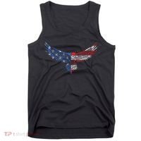 American Flag An Eagle Mullet Patriotic For Dad Husband Tank Top thumb 0