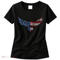 American Flag An Eagle Mullet Patriotic For Dad Husband Women's T-Shirt thumb 0