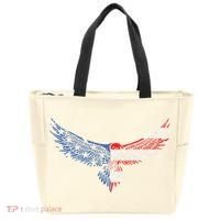 American Flag An Eagle Mullet Patriotic For Dad Husband Tote Bag thumb 0