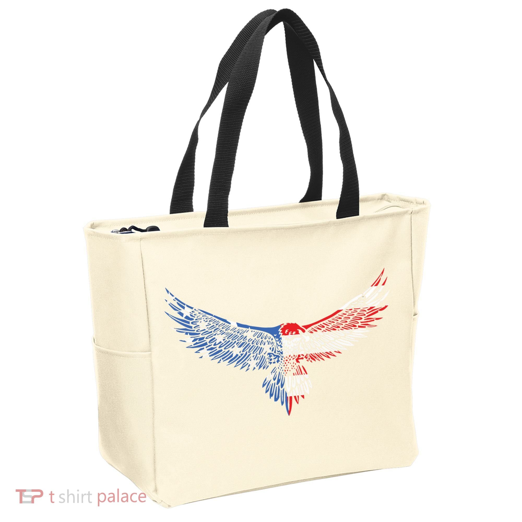 American Flag An Eagle Mullet Patriotic For Dad Husband Tote Bag