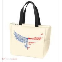 American Flag An Eagle Mullet Patriotic For Dad Husband Tote Bag thumb 3
