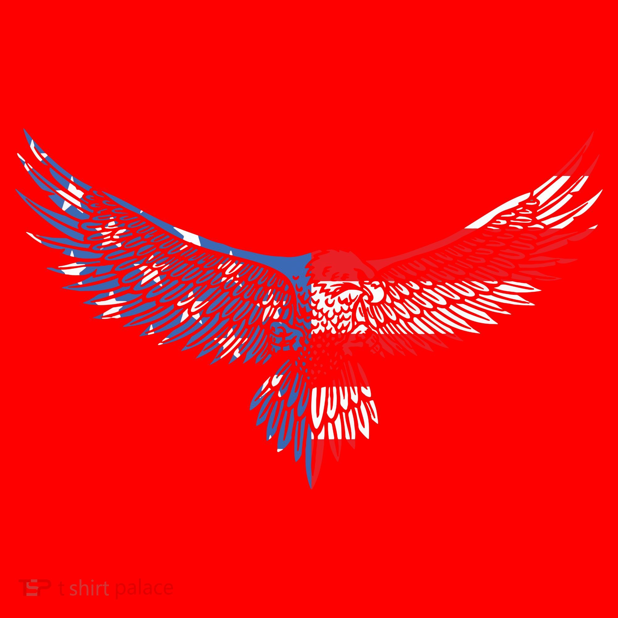 American Flag An Eagle Mullet Patriotic For Dad Husband Santa Hat