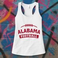 Alabama Football Women's Tank Top thumb 3