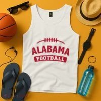 Alabama Football Tank Top thumb 4