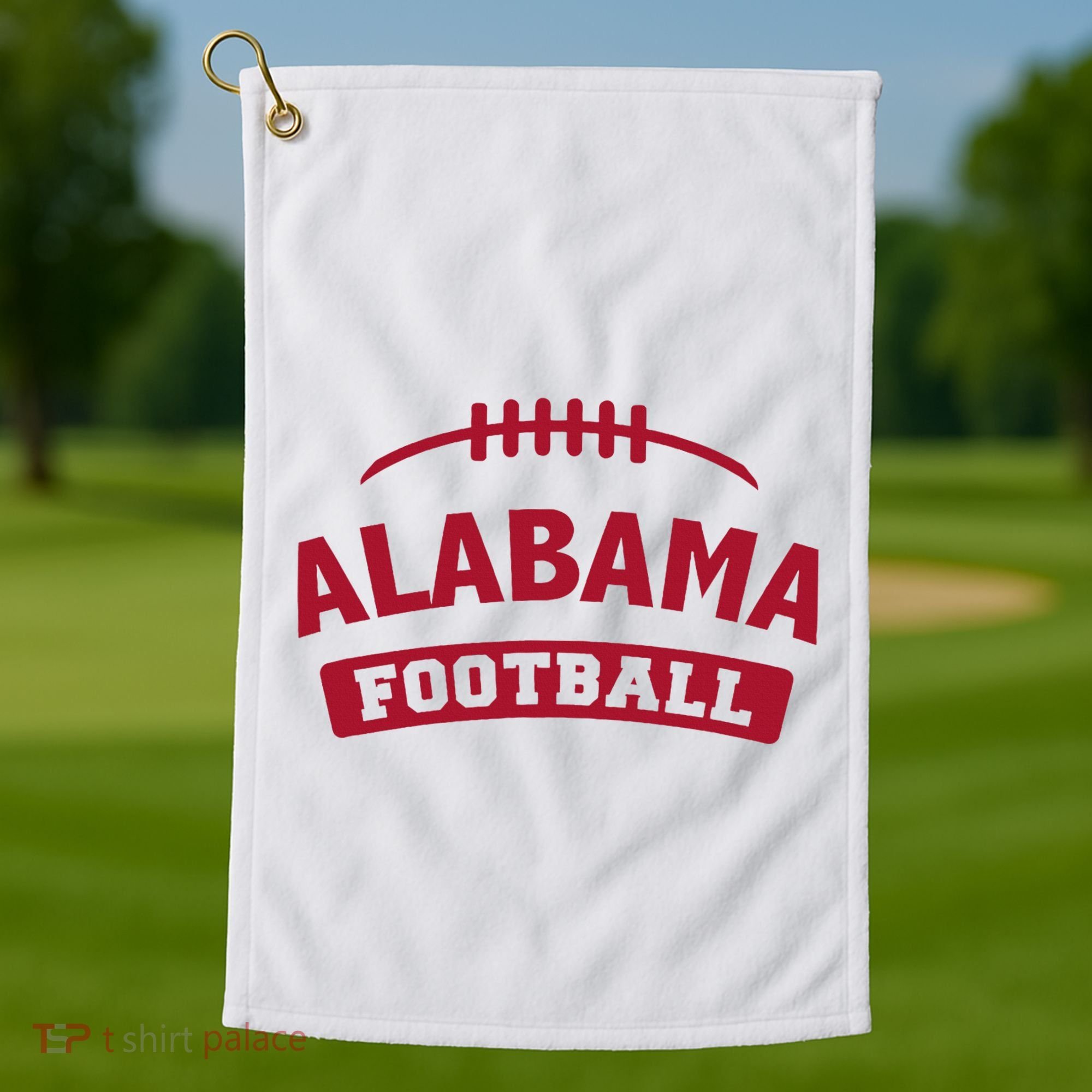 Alabama Football Golf Towel