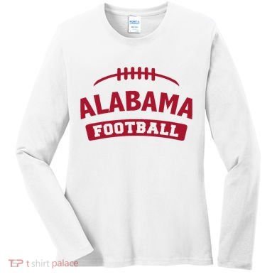 Alabama Football Women's Long Sleeve Shirt
