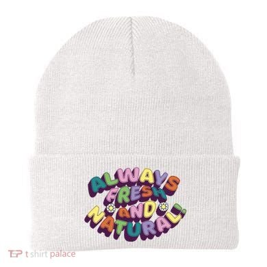 Always Fresh And Natural Colorful Beanie