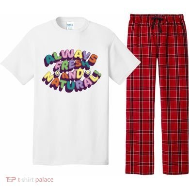 Always Fresh And Natural Colorful Pajama Set