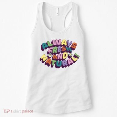 Always Fresh And Natural Colorful Women's Tank Top