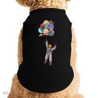 Astronaut Flying Away On Balloons Doggie Tank thumb 0