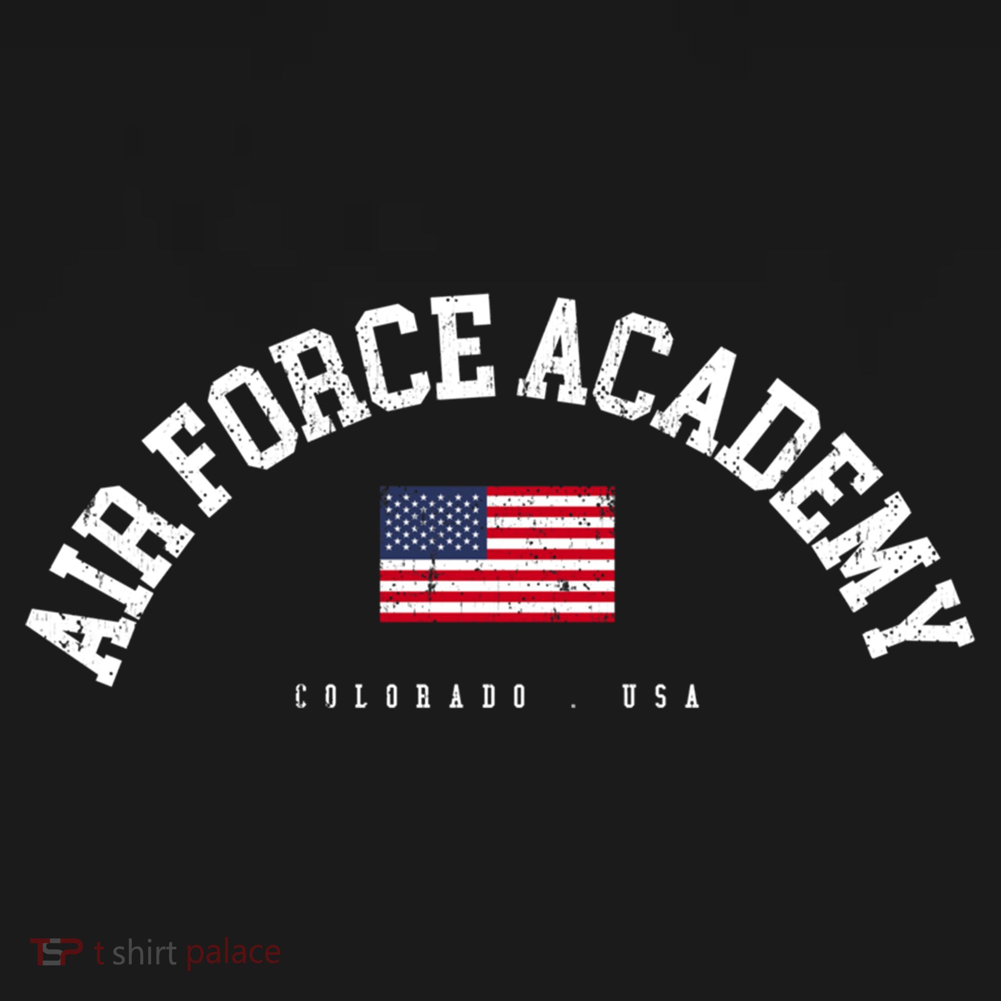 Air Force Academy Co American Flag Usa City Name Cute Gift Bucket Hat