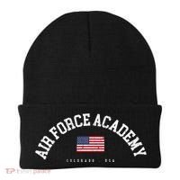 Air Force Academy Co American Flag Usa City Name Cute Gift Beanie thumb 0