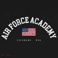 Air Force Academy Co American Flag Usa City Name Cute Gift Women's Hoodie thumb 2