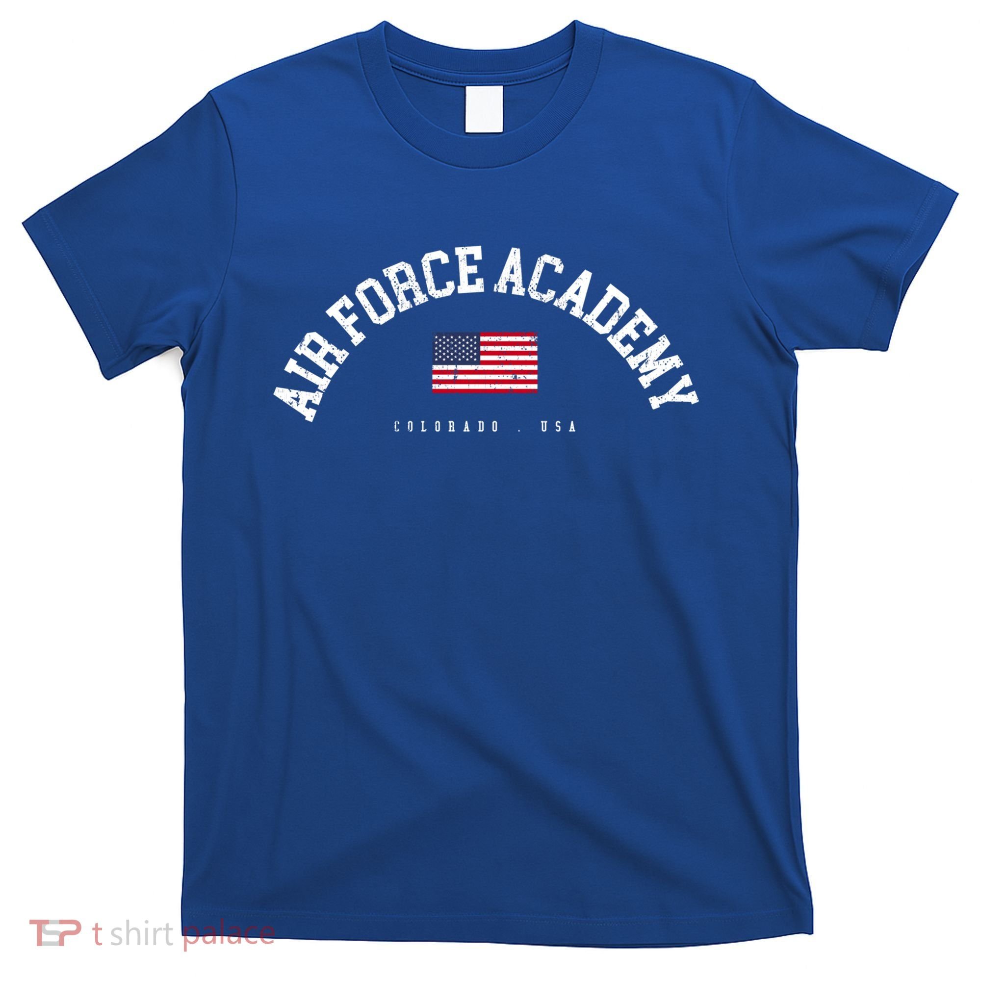 Air Force Academy Co American Flag Usa City Name Cute Gift T-Shirt