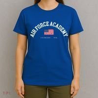 Air Force Academy Co American Flag Usa City Name Cute Gift T-Shirt thumb 4