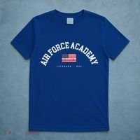 Air Force Academy Co American Flag Usa City Name Cute Gift T-Shirt thumb 5