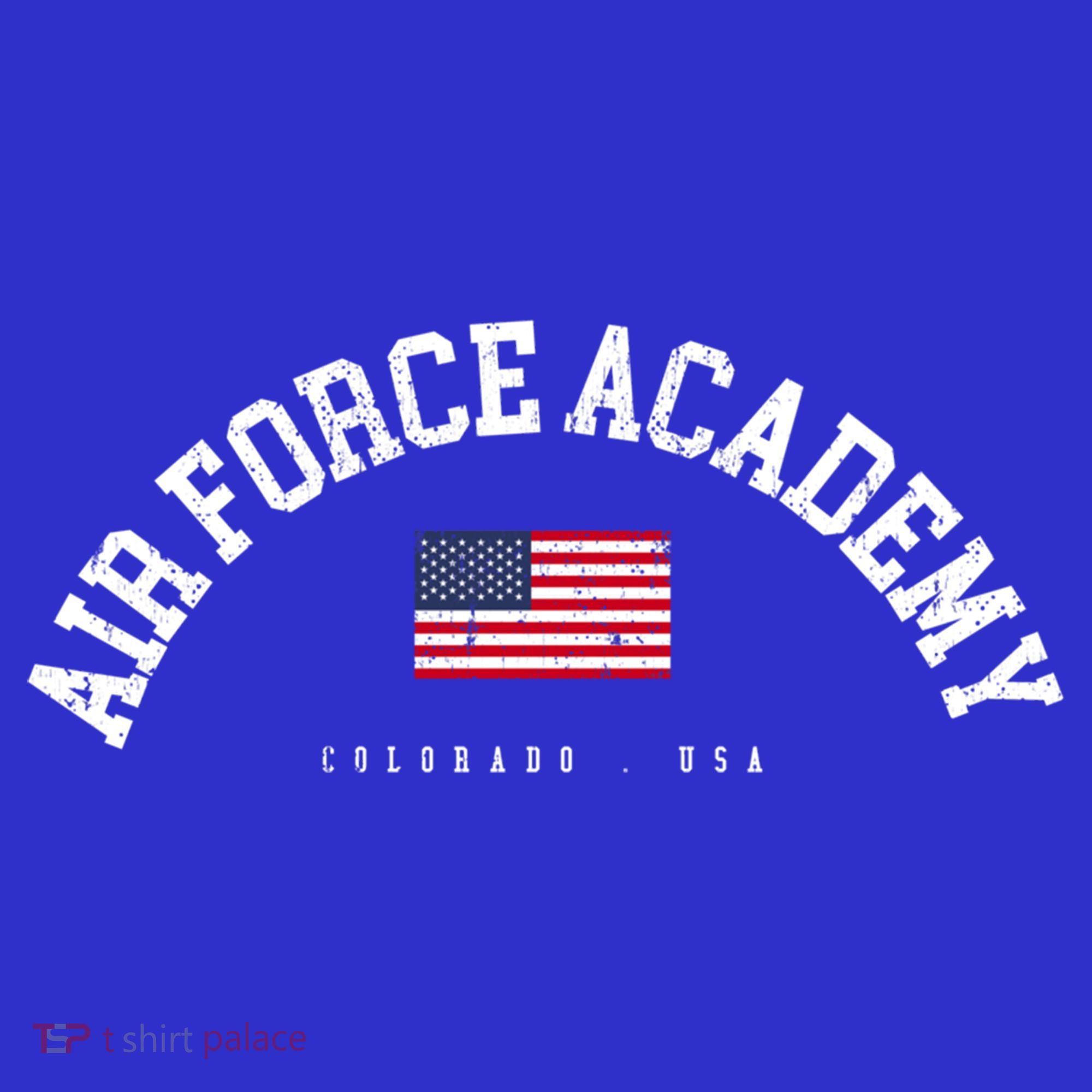 Air Force Academy Co American Flag Usa City Name Cute Gift Kids Sweatshirt