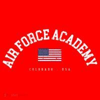 Air Force Academy Co American Flag Usa City Name Cute Gift Santa Hat thumb 1