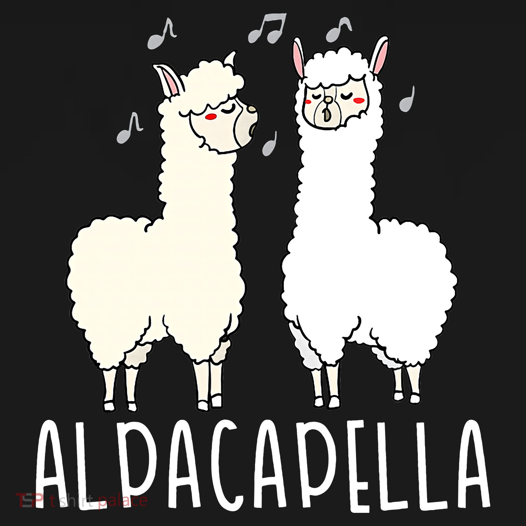Alpacapella - Funny A Cappella Alpaca Singing Pun Backpack