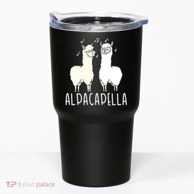 Alpacapella - Funny A Cappella Alpaca Singing Pun Tumbler