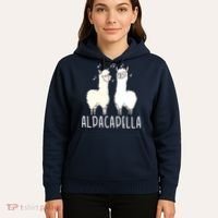 Alpacapella - Funny A Cappella Alpaca Singing Pun Hoodie thumb 5
