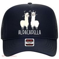 Alpacapella - Funny A Cappella Alpaca Singing Pun Hat thumb 0