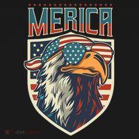 American Flag Bald Eagle 4th of July Patriotic USA Gift Backpack thumb 2
