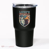 American Flag Bald Eagle 4th of July Patriotic USA Gift Tumbler thumb 0