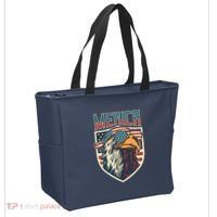 American Flag Bald Eagle 4th of July Patriotic USA Gift Tote Bag thumb 2