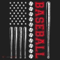 American Flag Baseball Team Gift Hat thumb 2
