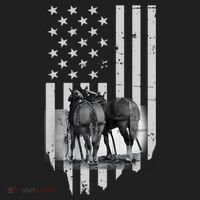 American Flag Belgian Draft Horses Gift For Farmer Meaningful Gift Hat thumb 2