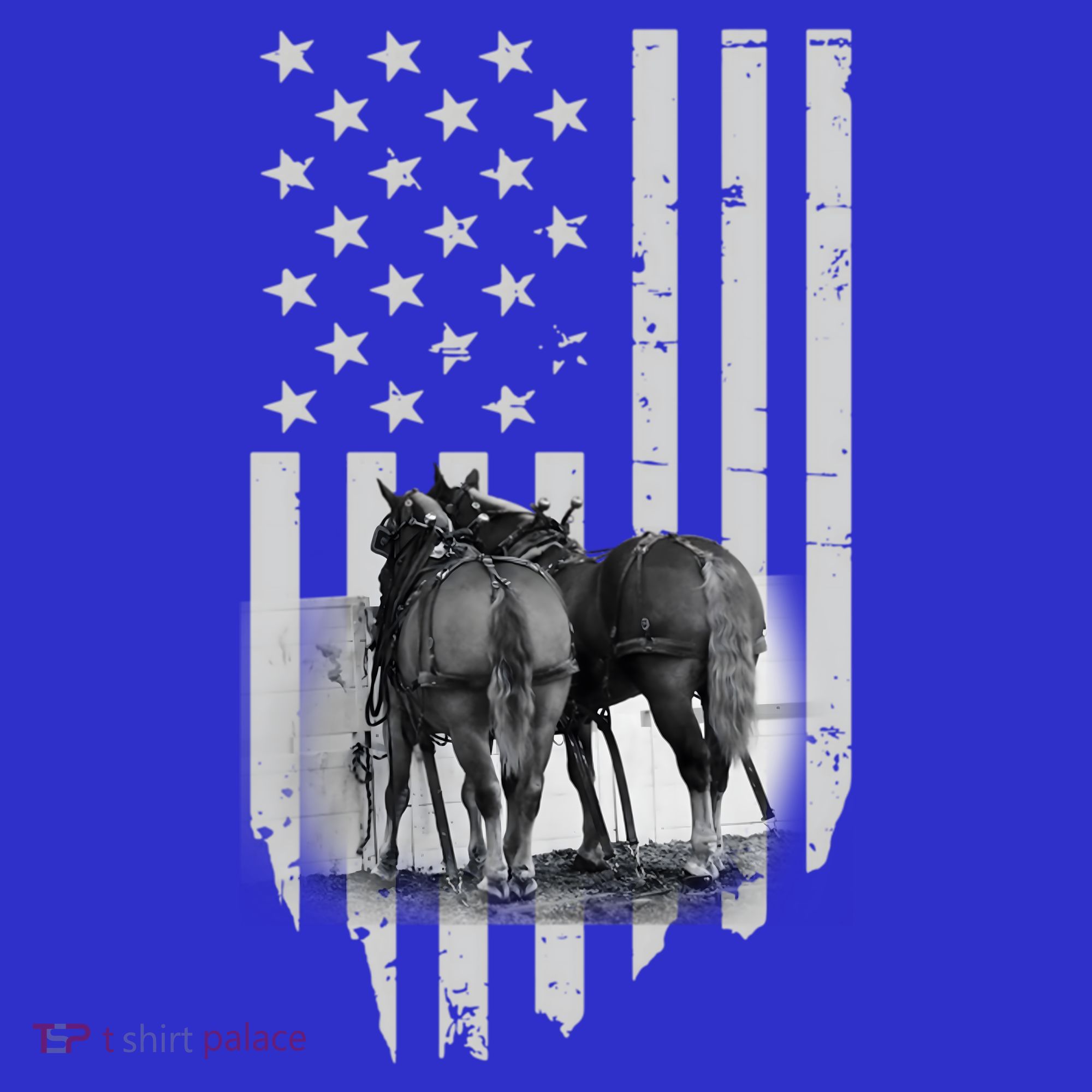 American Flag Belgian Draft Horses Gift For Farmer Meaningful Gift Visor