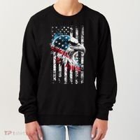 American Flag Bald Eagle Patriotic Bald Eagle Women's Sweatshirt thumb 0