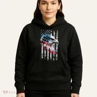 American Flag Bald Eagle Patriotic Bald Eagle Hoodie thumb 5