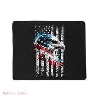 American Flag Bald Eagle Patriotic Bald Eagle Mousepad thumb 0