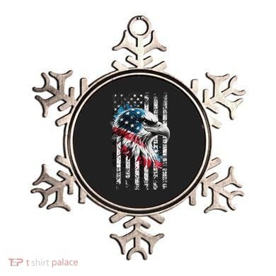 American Flag Bald Eagle Patriotic Bald Eagle Ornament