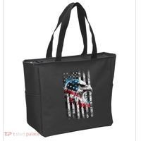 American Flag Bald Eagle Patriotic Bald Eagle Tote Bag thumb 2
