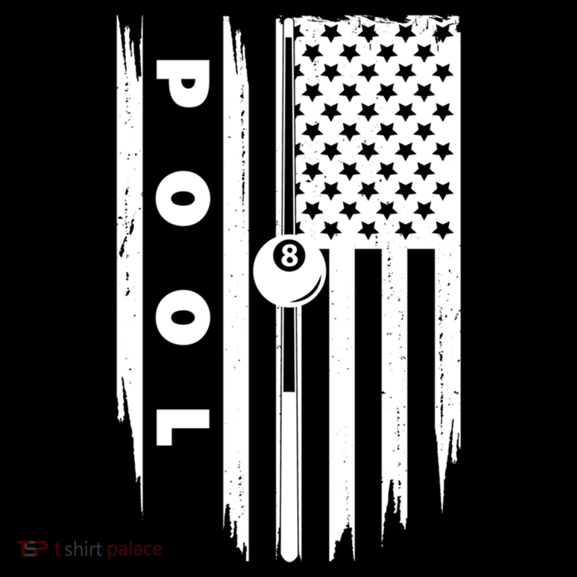 American Flag Billiards Pool Player Billiard Gift Women's Hoodie