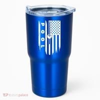 American Flag Billiards Pool Player Billiard Gift Tumbler thumb 0